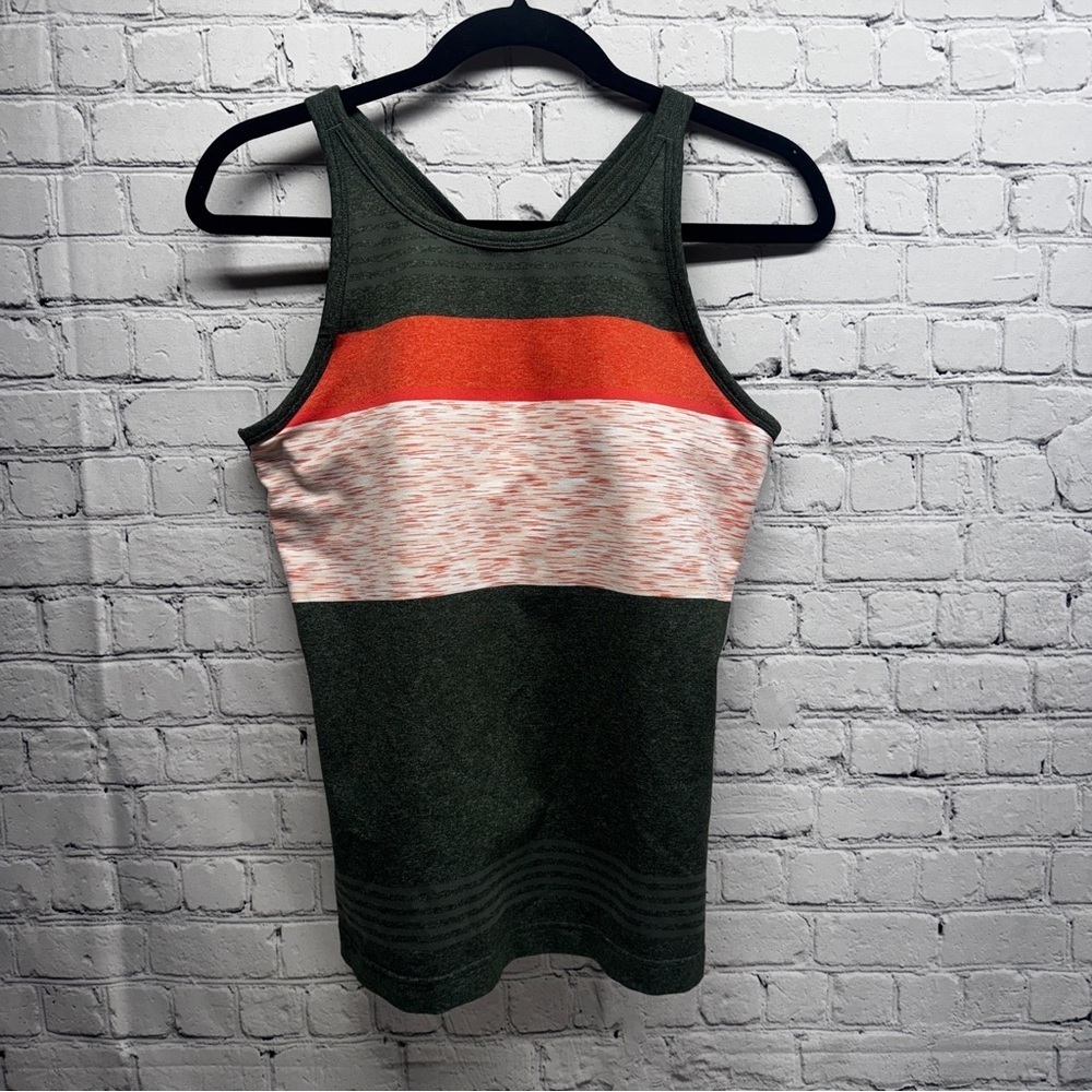 Prana Green and orange Sports top size M
